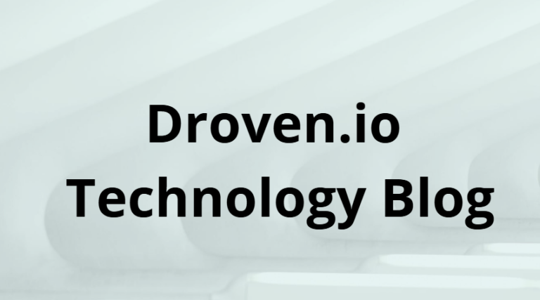 Droven.io Technology Blog